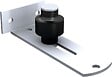 MANTION - Guide du bas sur platine 1099 pour porte coulissante 150 kg Sportub - vignette