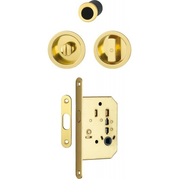HOPPE - SET  POUR PORTE COULISSANTE F94 CHR SAT A COND - large
