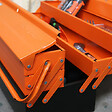 FISCHER DAREX - Caisse à outils en métal - 5 compartiments - 53 cm - Capacité 25kg - vignette