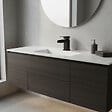 STANO - Robinet mitigeur lavabo cascade TANO noir mat - vignette