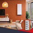 ATOLE - Coffret d'habillage ATOLE 13 modules en acier blanc avec serrure à clef - H 117 x L 34 x P 14 cm - Réf. RCH600GSS - vignette