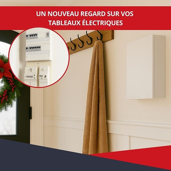 ATOLE - Coffret d'habillage ATOLE 13 modules en acier blanc pour tableaux électriques - H 79 x L 34 x P 14 cm - Réf. RCH300 - large