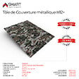 BRAVO THE SMART SOLUTION - Tôle bac acier - Toiture - Couverture - plaque H12+ Coloris Camouflage Printech Dimensions 2000x906x0.40 mm - vignette