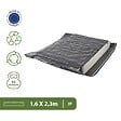 PACK AND MOVE - Pack and Move - Housse de protection matelas 2 places - 160 x 230 cm - Imperméable et anti-poussière - Fermeture facile - vignette