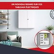 ATOLE - Coffret d'habillage ATOLE en acier blanc avec serrure à clé pour tableaux électriques double - H 79 x L 58,5 x P 16 cm - Réf. RCH2T316GSS - vignette