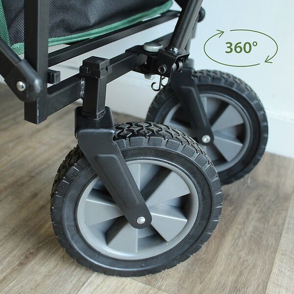 PACK AND MOVE - Pack and Move - Chariot de transport à roulette pliable - 83 x 44 x 37 cm - Déménagement, pêche, sport, transport - 100 KG max - large