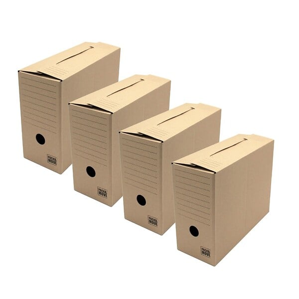 PACK AND MOVE - Pack and Move - Kit déménagement pour bureau + marqueur et adhésif offert - large