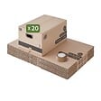 PACK AND MOVE - Pack and Move - Lot 20 cartons déménagement M - 60 x 40 x 30 cm - Poignées renforcées - 1 adhésif offert - vignette