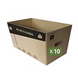 PACK AND MOVE - Pack and Move - Lot de 10 caisses en carton - 53 x 30 x 26 cm - Transport, déménagement, stockage - vignette