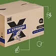 PACK AND MOVE - Pack and Move - Lot de 5 Cartons Déménagement X Strong - 60 x 40 x 40 cm - Charge 40 kg - Extrême Résistance - Grande Capacité - vignette