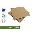 PACK AND MOVE - Pack and Move - Lot 20 Intercalaires Carton Séparation Assiettes - 29.5 X 29.5 CM - Plaque carton - Protection Vaisselle Déménagement et Stockage - vignette