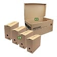 PACK AND MOVE - Pack and Move - Lot de 4 boites archives Taille M - 54 x 36 x 28 cm - Caisse de stockage incluse - vignette