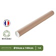 PACK AND MOVE - Pack and Move - Lot 20 tubes pour expédition et emballage -10x100cm - Pour affiche et poster - Avec capuchon - vignette