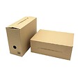 PACK AND MOVE - Pack and Move - Lot de 8 boîtes d'archives en carton ondulé robuste - 33,5 x 12 x 24 cm - Organisation pratique - vignette