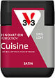 V33 PEINTURE - Peinture rénovation cuisine satin Gris Loft - Testeur 75ml - vignette