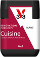 V33 PEINTURE - Peinture rénovation cuisine - Blanc Mat - Testeur 75mL - vignette