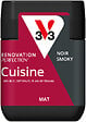 V33 PEINTURE - Peinture rénovation cuisine Noir smoky Testeur 75mL - vignette