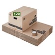 PACK AND MOVE - Pack and Move - Lot 20 cartons déménagement L larges - 40 x 60 x 40 cm - Poignées renforcées - 1 adhésif offert - vignette