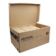 PACK AND MOVE - Pack and Move - Lot de 12 boites archives Taille XL - 54 x 36 x 28 cm - Caisse de stockage incluse - vignette