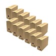 PACK AND MOVE - Pack and Move - Lot de 12 boites archives Taille XL - 54 x 36 x 28 cm - Caisse de stockage incluse - vignette