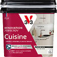 V33 PEINTURE - Peinture rénovation Cuisine satin - Voile de coton - 0,75L - vignette