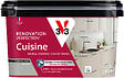 V33 PEINTURE - Peinture rénovation cuisine - Gris Loft - Satin - 2L - vignette