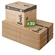 PACK AND MOVE - Pack and Move - Lot 30 cartons déménagement automatique - 60 x 50 x 40 cm - Poignées renforcées - vignette