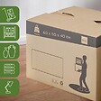 PACK AND MOVE - Pack and Move - Lot 30 cartons déménagement automatique - 60 x 50 x 40 cm - Poignées renforcées - vignette