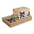 PACK AND MOVE - Pack and Move - Lot de 10 Cartons Déménagement X Strong - 60 x 40 x 40 cm - Charge 40 kg - Extrême Résistance - Grande Capacité - vignette