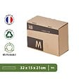PACK AND MOVE - Pack and Move - Lot 24 cartons pour expédition - Taille M - 21 x 32 x 15 cm - Carton renforcé - 20 KG max - vignette