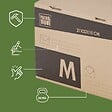 PACK AND MOVE - Pack and Move - Lot 24 cartons pour expédition - Taille M - 21 x 32 x 15 cm - Carton renforcé - 20 KG max - vignette