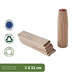 PACK AND MOVE - Pack and Move - Lot de 6 Protection Bouteilles Carton - 180 L - Protection Déménagement et Expédition - Emballer Bocaux, Bouteilles - vignette