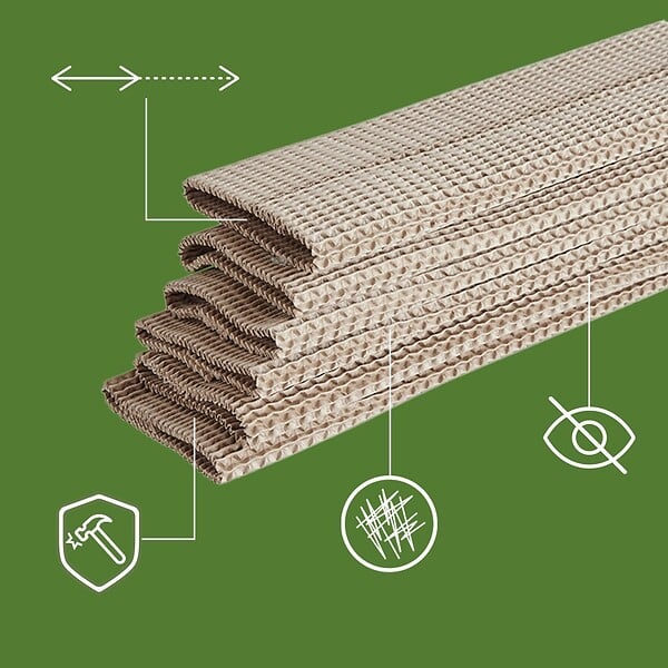 PACK AND MOVE - Pack and Move - Lot de 6 Protection Bouteilles Carton - 180 L - Protection Déménagement et Expédition - Emballer Bocaux, Bouteilles - large