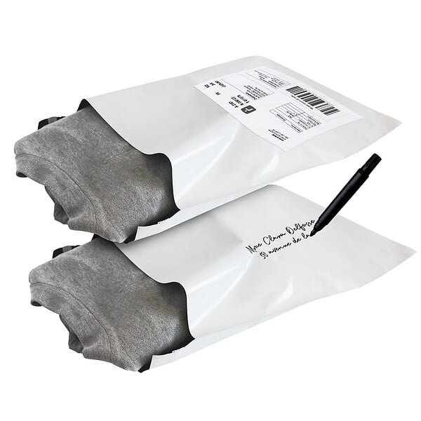 PACK AND MOVE - Pack and Move - Lot 120 enveloppes pour expédition -33 x 43 cm - Fermeture adhésive - Opaques, étanches et indéchirables - large