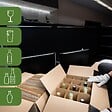 PACK AND MOVE - Pack and Move - Lot 255 croisillons de calage avec carton - Pour verres et bouteilles -55 x 30 x 30 cm -Carton renforcé - vignette