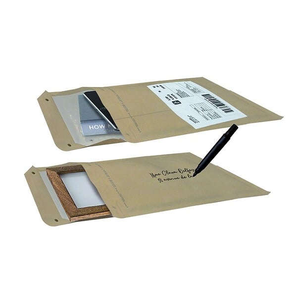 PACK AND MOVE - Pack and Move - Lot 120 enveloppes à bulles kraft - 30 x 21 cm - Expédition facile - Ultra renforcée - Opaque - large