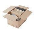 PACK AND MOVE - Pack and Move - Lot 120 croisillons de calage déménagement avec carton - 55 x 30 x 30 cm - Pour assiettes et cadres - Carton renforcé - vignette