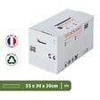 PACK AND MOVE - Pack and Move - Lot 120 croisillons de calage déménagement avec carton - 55 x 30 x 30 cm - Pour assiettes et cadres - Carton renforcé - vignette