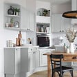 V33 PEINTURE - Peinture rénovation cuisine satin - Gris tendre - Testeur 75ml - vignette