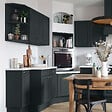 V33 PEINTURE - Peinture rénovation cuisine Noir smoky Testeur 75mL - vignette