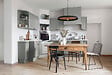 V33 PEINTURE - Peinture rénovation cuisine - Gris Loft - Satin - 2L - vignette