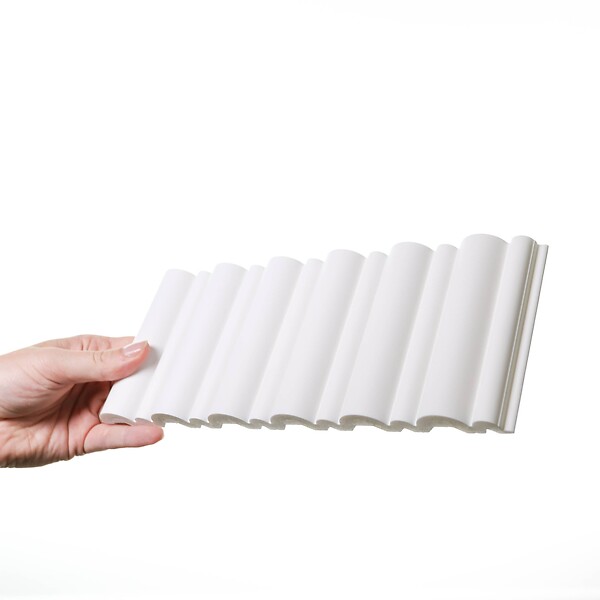 ORAC DECOR - WX211 FLUTE - Panneau Revêtement Mural Décoratif 3d ? Orac Decor Carton complet , 200 cm - large
