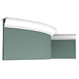 ORAC DECOR - C230 Corniche plafond Orac Decor- 3x3x200cm (h x p x L) - moulure décorative polyuréthane Carton complet - vignette