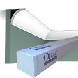 ORAC DECOR - CX109 Corniche plafond Orac Decor - 4,5x4,5x200cm (h x p x L) - moulure décorative polymère Carton 8 pièces - vignette