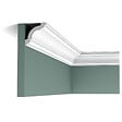 ORAC DECOR - CX124 Corniche plafond Orac Decor - 5x5x200cm (h x p x L) - moulure décorative polymère Carton 8 pièces - vignette