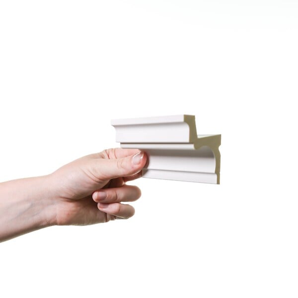 ORAC DECOR - C323 AUTOIRE corniche pour éclairage indirect Orac Decor - 5,5x4,2x200cm (h x p x L) - moulure décorative polyuréthane Carton 8 pièces - large