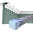 ORAC DECOR - C323 AUTOIRE corniche pour éclairage indirect Orac Decor - 5,5x4,2x200cm (h x p x L) - moulure décorative polyuréthane Pack 2 pièces - vignette