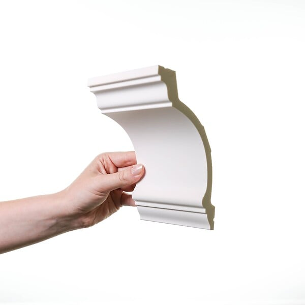 ORAC DECOR - C217 Corniche plafond Orac Decor - 10,5x15,5x200cm (h x p x L) - moulure décorative polyuréthane Carton 8 pièces - large