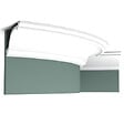 ORAC DECOR - C217 Corniche plafond Orac Decor - 10,5x15,5x200cm (h x p x L) - moulure décorative polyuréthane Carton 8 pièces - vignette