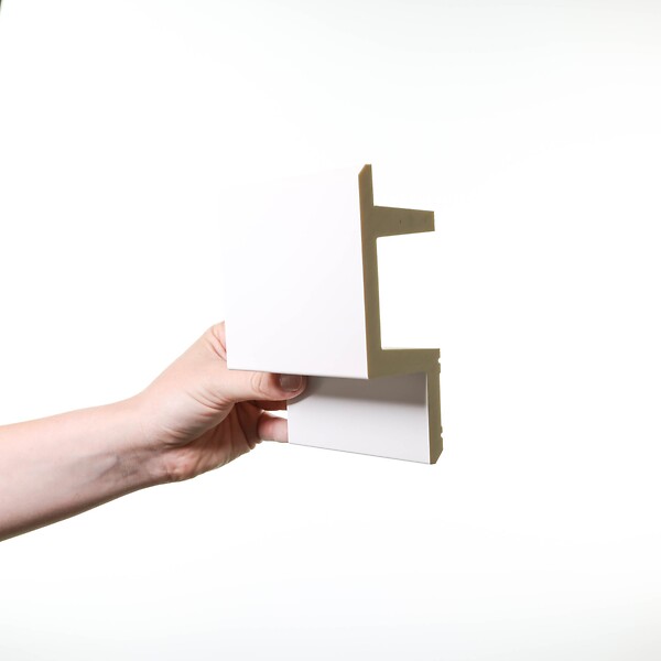 ORAC DECOR - C383 Corniche Plafond Orac Decor -Luxxus - 14x5cm (h x p) Carton 8 pièces - large